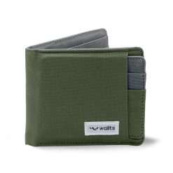 Aster 2 in 1 Wallet Army - Charcoal