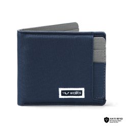 Aster 2 in 1 Wallet Navy - Grey