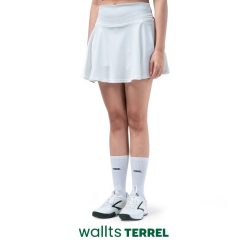 Match Flow Skirt White Wallts x Terrel